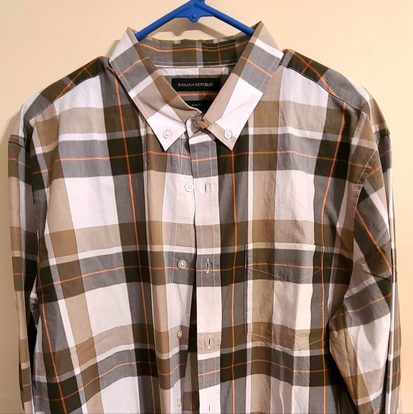 Banana Republic XL Slim Fit Button Down - Picture 1 of 4